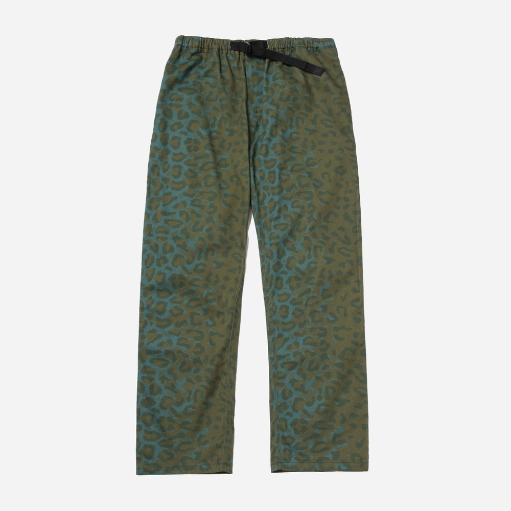 HUF Printed Runyon Easy Pants in leopard camo